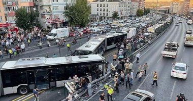 Aksident i frikshëm në Stamboll, përplasen dy metrobusë, 99 të plagosur