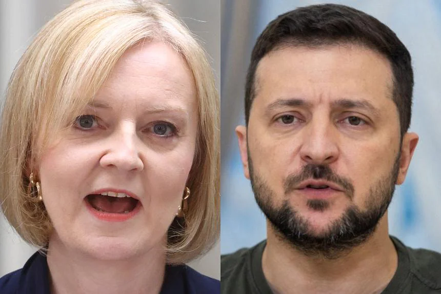 Liz Truss bisedë telefonike me Zelenskyn, premton ‘mbështetje të plotë’ për Ukrainën