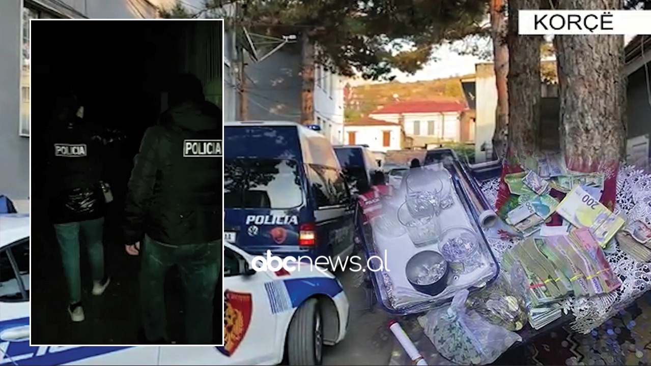 VIDEO/ Dalin pamjet e megaoperacionit në Korçë, momenti kur policia mbërthen anëtarë e bandës kriminale