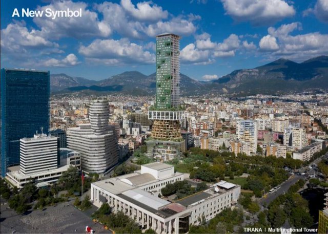 Një tjetër kullë do të ndërtohet në Tiranë, më e larta në kryeqytet