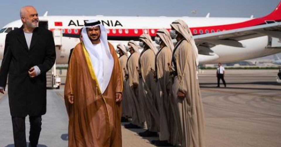 Rama meets with the President of the United Arab Emirates