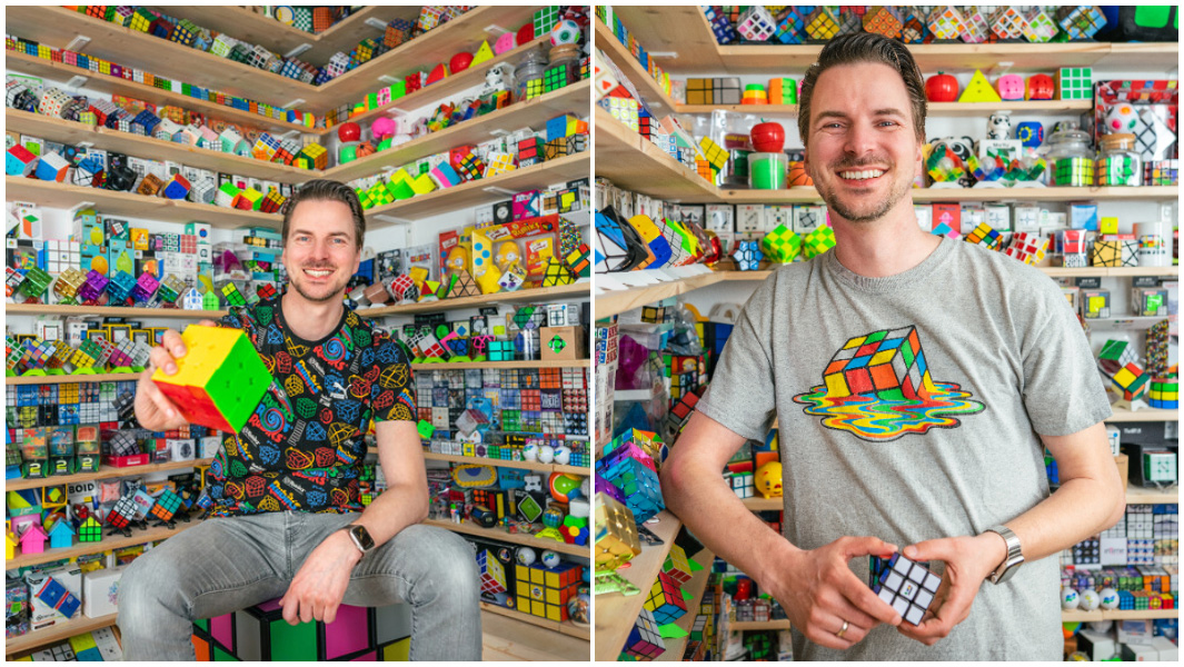 40-vjeçari fiton rekordin Guinness, koleksionon 1519 kube Rubiku