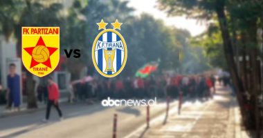 VIDEO/ Tifozët e Partizanit “pushtojnë” rrugët në prag të derbit
