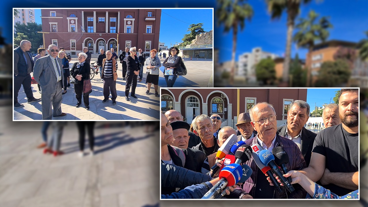 Banorët e 5 pallateve të dëmtuar nga tërmeti në Durrës në protestë: Duan të na zhvendosin e të mbajnë tokën