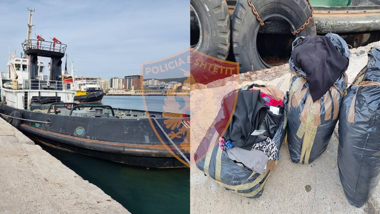 Arrestohen dy persona në Vlorë,  tregtonin veshje të kontrabanduara me vlerë 8 mijë euro