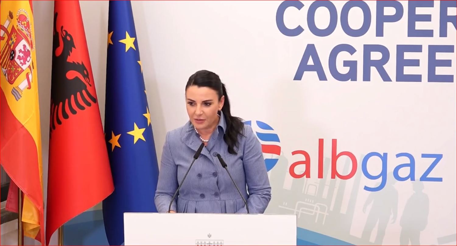 Nënshkruhet marrëveshja mes Albgaz dhe ENAGAS, Balluku: Asnjë shtet nuk është i përgatitur për të përballuar krizën energjitike