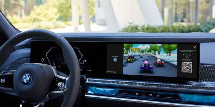 BMW do të ofrojë video lojëra në makinat e saj