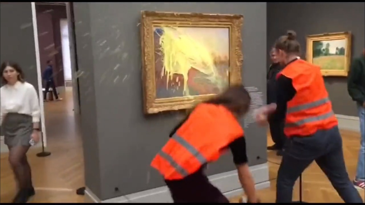 Pas Van Gogh e pëson edhe Monet, aktivistët e klimës hedhin pure patatesh mbi pikturën e famshme