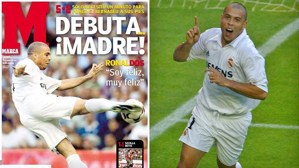 Kanë kaluar saktësisht 20 vjet nga debutimi i Ronaldos në Madrid