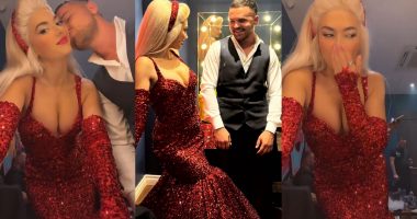 Elvana Gjata vishet si diva e muzikës shqiptare për Halloween, Ylli Limani s’i reziston dot