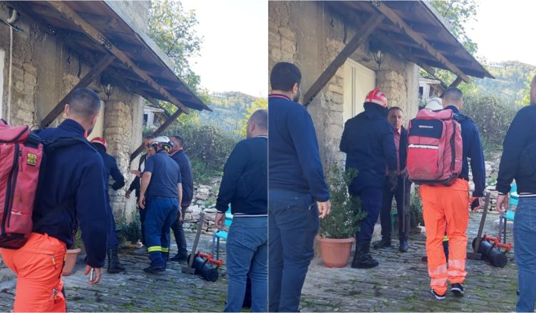 Burri me probleme mendore mbyllet brenda banesës për të mos marrë mjekimin, policia e Gjirokastrës i hyn nga dritarja