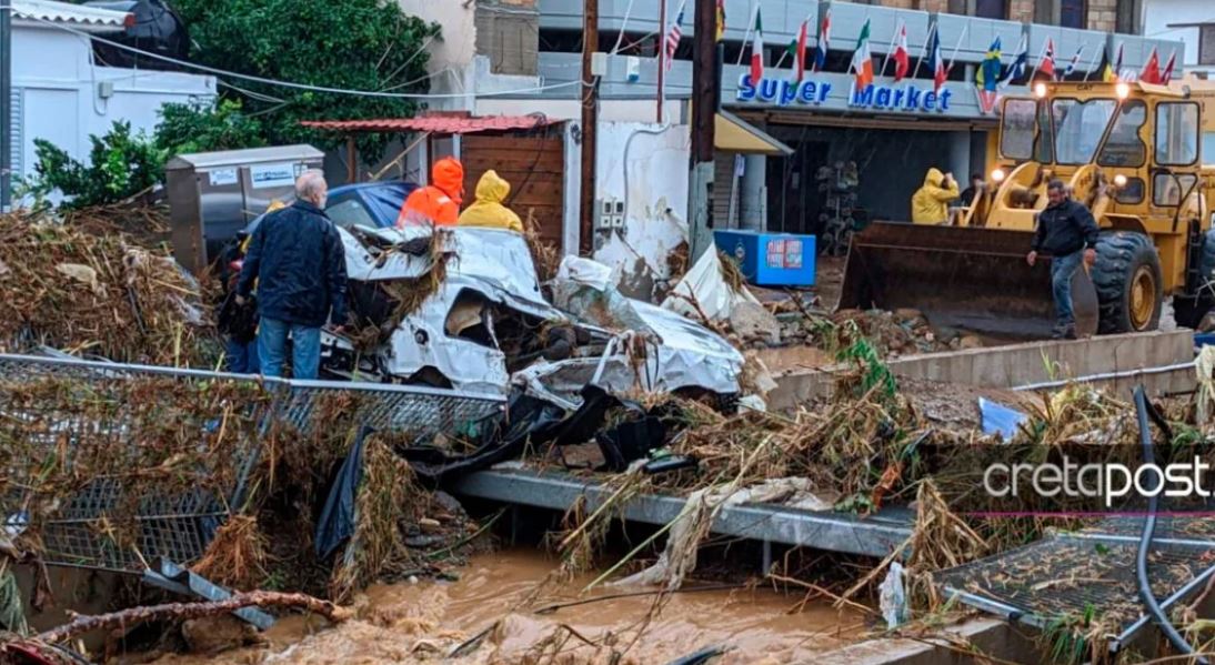 VIDEO/ Rrugët kthehen në lumenj në Greqi, moti i keq i merr jetën 50-vjeçarit