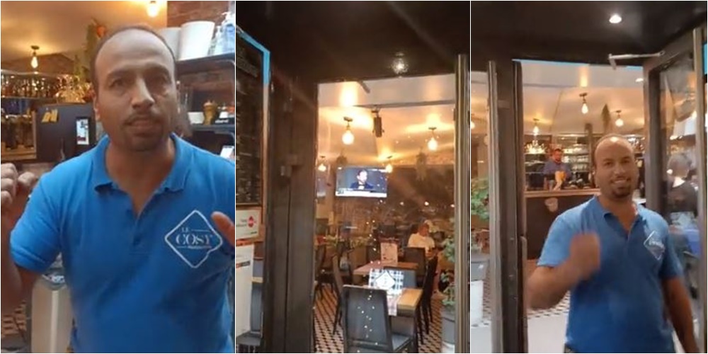 VIDEO/ “Rroftë Putini,” menaxheri në Paris përzë dy ukrainase nga lokali