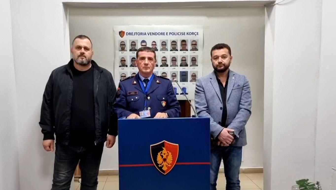Shkatërrohet grupi kriminal në Korçë, 23 persona në pranga, 9 në kërkim