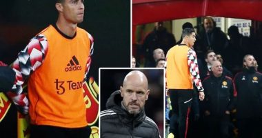 Ronaldo shkoi në dhomën e zhveshjes dhe bëri një gjest edhe më të turpshëm!