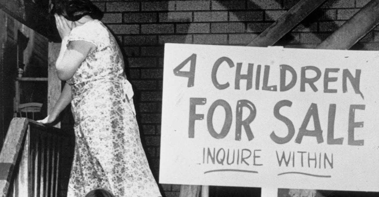 Varfëri dhe papunësi e madhe, si fëmijët amerikanë u shitën për dy dollarë pas Luftës së Dytë Botërore