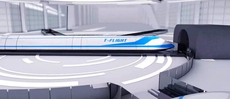 Kina teston trenin “fluturues” që arrin deri në 1000 km/orë