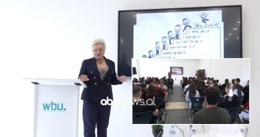 Kryemjekja e Spitalit Amerikan mesazhe të rinjve të “WBU”: Suksesi nuk ka ashensor, ka shkallë