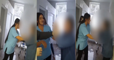 FOTO/ Dhunoi të moshuarën, dalin pamjet nga lirimi i Aurona Pelaj duke tymosur cigare në Pejë