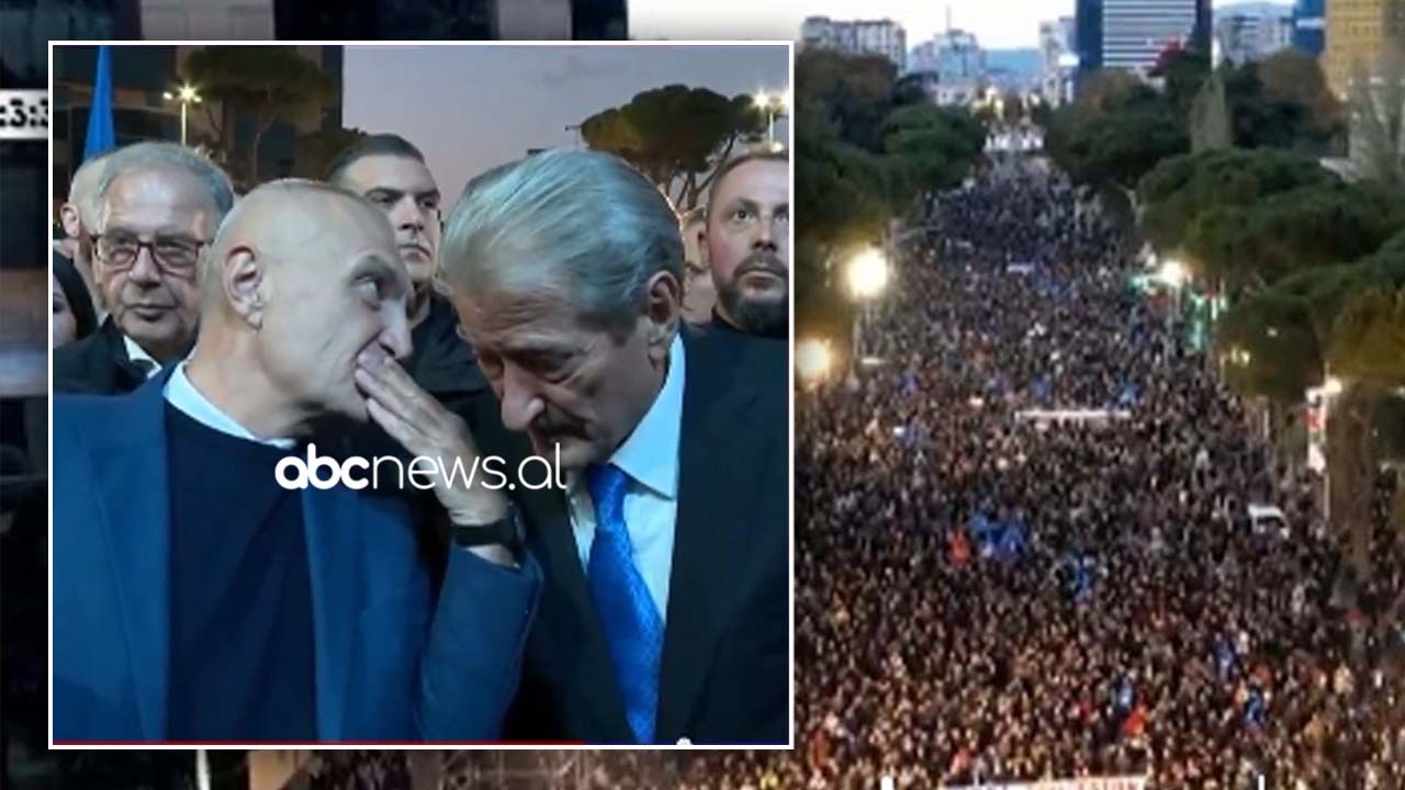 Protesta e PD-PL, Berisha dhe Meta bëhen bashkë para kryeministrisë