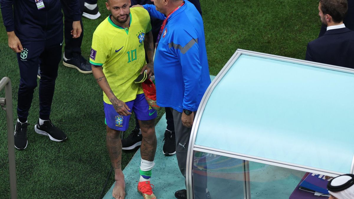 FOTO/ Shqetësime tek Brazili, dëmtimi i Neymar mund të jetë më serioz seç duket