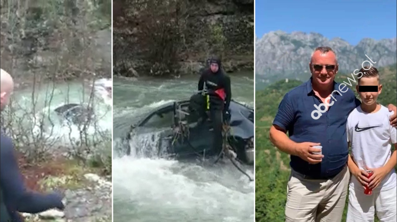 VIDEO/ Momenti kur polumbarët gjejnë babë e bir të pajetë në përroin e fshatit Bogë