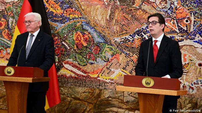 Presidenti gjerman në Maqedoninë e Veriut: Vazhdoni me vendosmëri rrugën e procesit të anëtarësimit