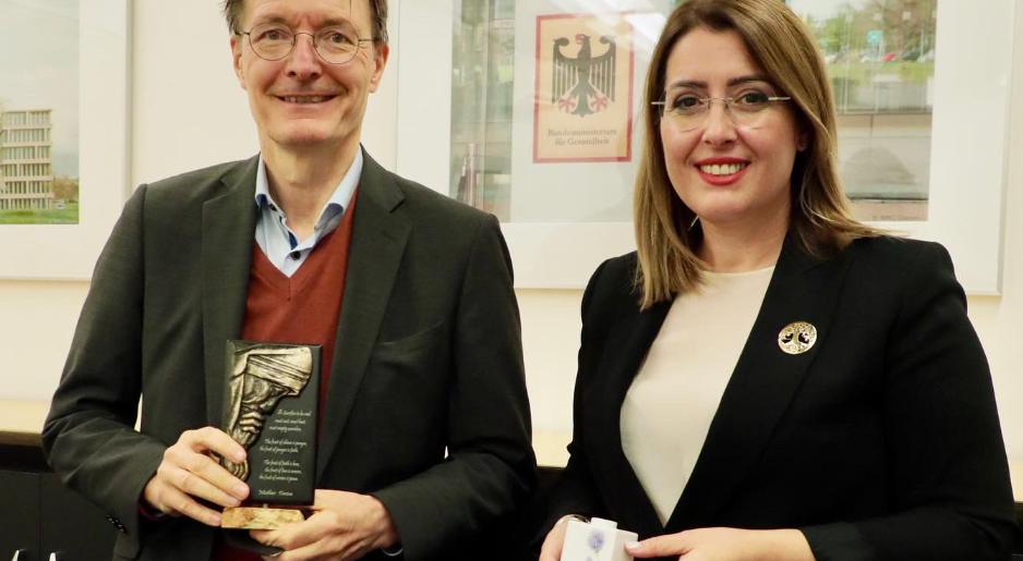 Manastirliu meets the German Minister of Health