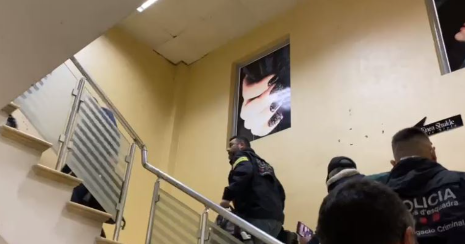 The Spanish police in Elbasan, what are they looking for?