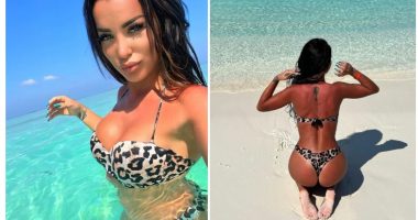 Vijon pushimet në Maldive, Roza Lati ndan fotot seksi