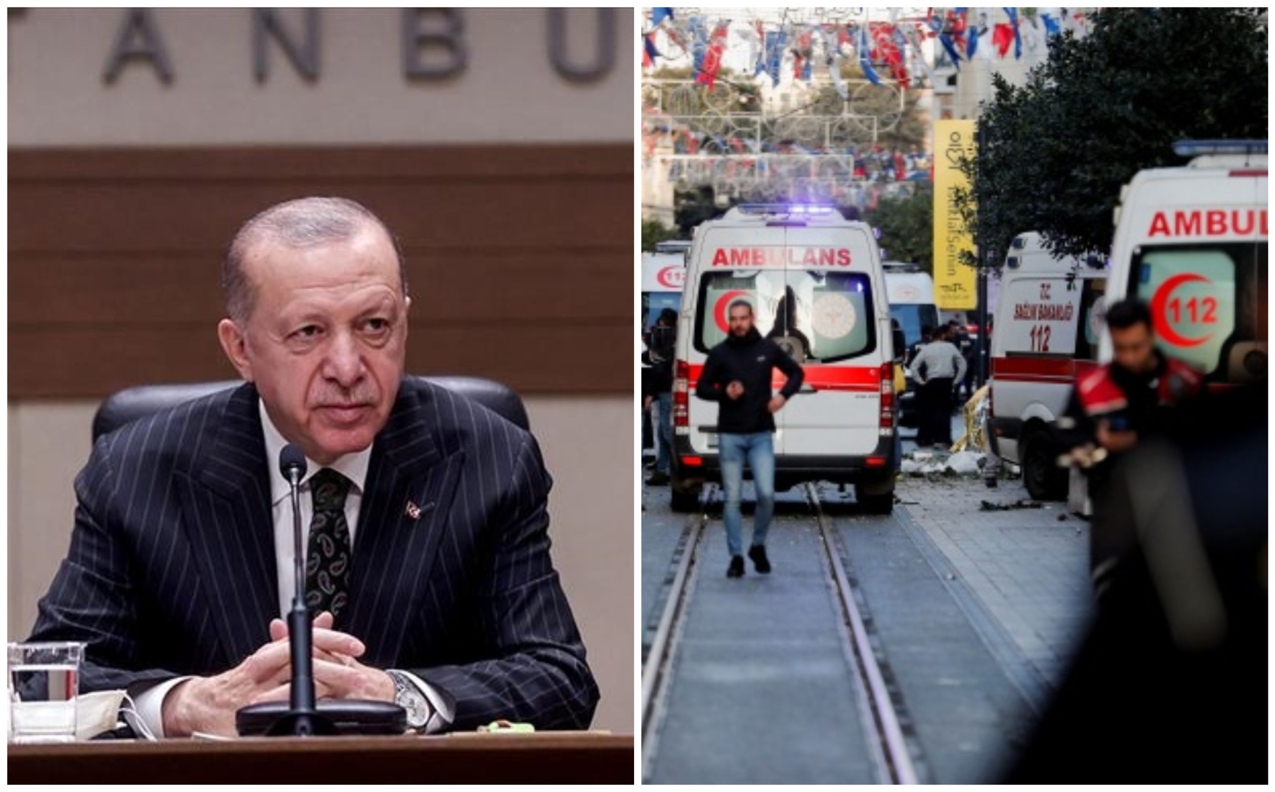 Erdogan: Falenderoj edhe Greqinë me SHBA-në për mbështetjen pas shpërthimit në Stamboll