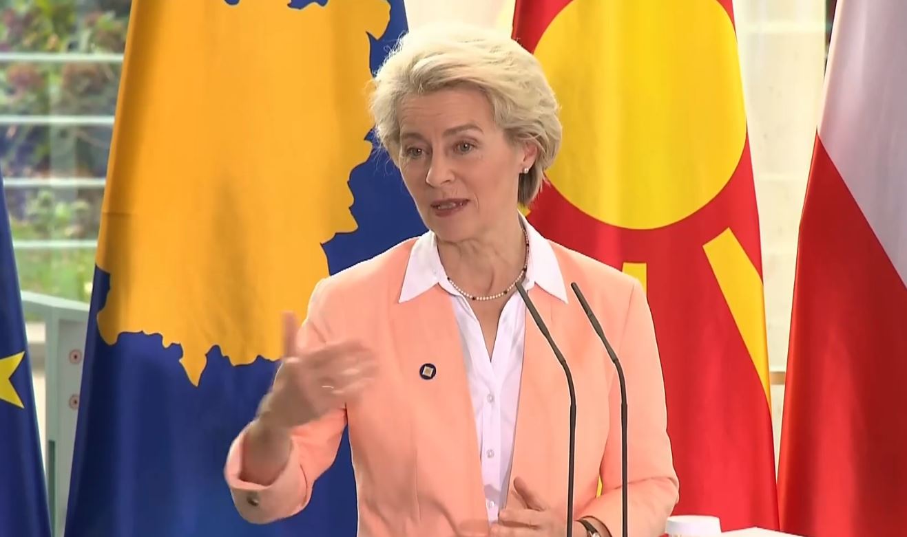 Ursula von der Leyen: Mbështesim me 1 miliard euro Ballkanit Perëndimor, 500 milion që në janar