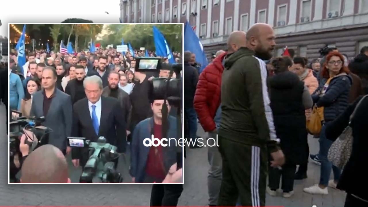 Nis protesta e Berishës dhe e Metës para kryeministrisë: Në shesh kundër qeverisë