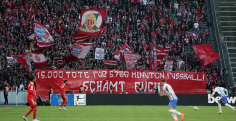 “15 mijë të vdekur për 5760 minuta futboll”, tifozët e Bayern Munich kundër Kupës së Botës