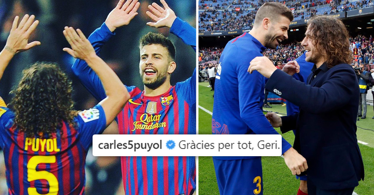 Reagimi i Puyol për përfundimin e karrierës së Pique: Jam në shok, pakkush e mbrojti fanellën e Barçës ashtu si ju