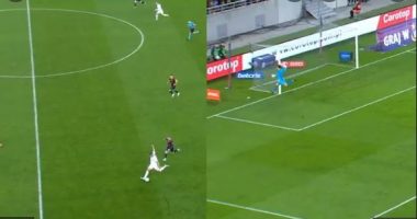 E pabesueshme: Podolski realizon supergol nga mesfusha