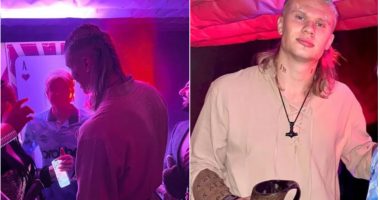 FOTO/ I veshur si viking dhe flokët me gërsheta, Haaland maskohet për Halloween