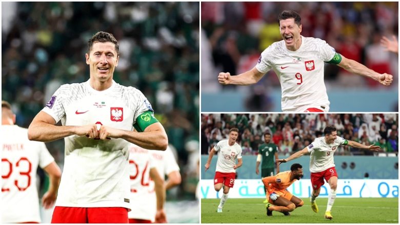 Lewandowski shpjegon lotët pasi shënoi golin kundër Arabisë Saudite