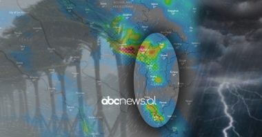 LIVE/ Fillon stuhia, reshje të dendura shiu: Kur pritet të goditen qytetet shqiptare