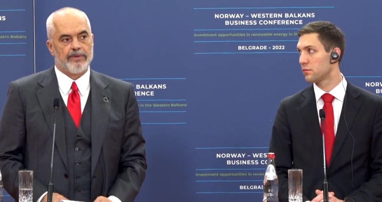 Investime norvegjeze në sektorin energjetik në Shqipëri? Rama: Shpresojmë në mbështetjen e miqve që janë model sukesi