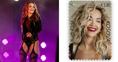U “përjetësua” në pullën postare të  Kosovës, Rita Ora: Jam mirënjohëse, më vjen keq që s’mund të jem atje