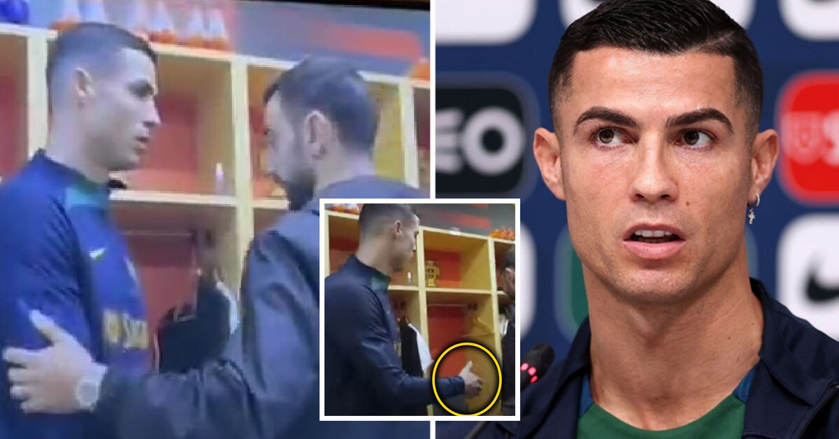 Ronaldo shpjegon se çfarë i tha në videon virale Bruno Fernandes