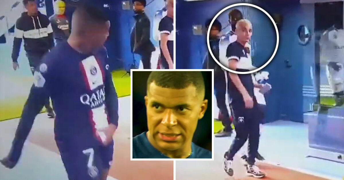 Gjesti i turpshëm i Mbappe në tunel, stuhi në mediat sociale