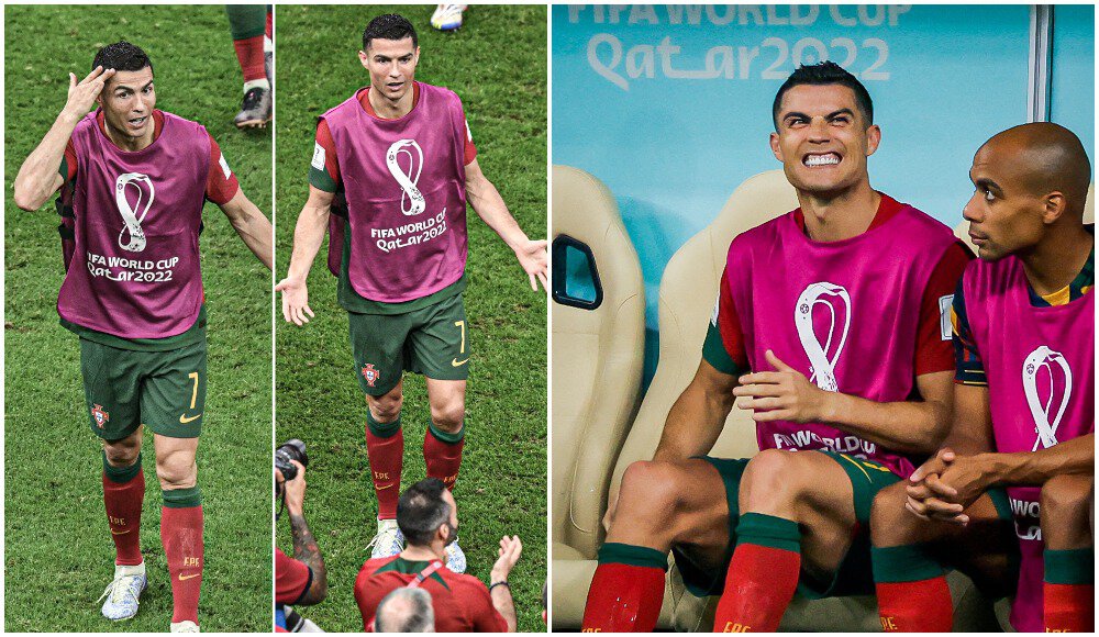 FOTO/ CR7 iu hoq goli dhe penalltia u dha kur Ronaldo tashmë ishte zëvendësuar