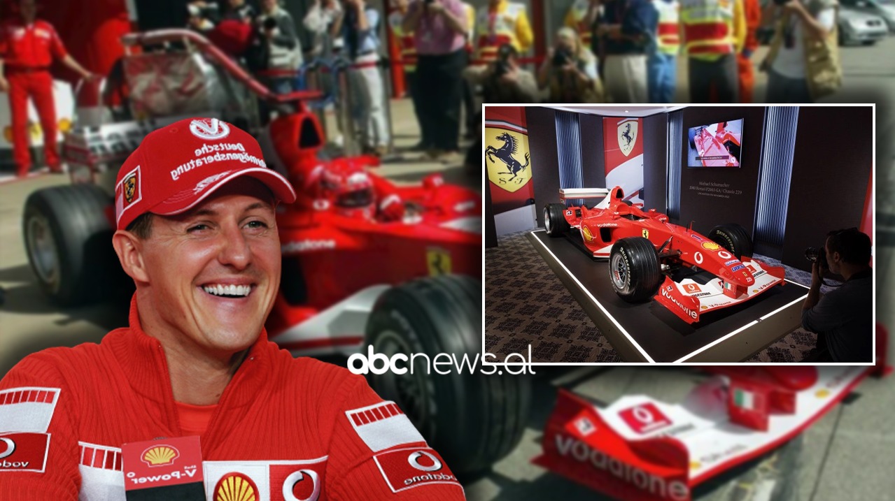 Ferrari i legjendës Schumacher doli në ankand, shitet për shifrën rekord