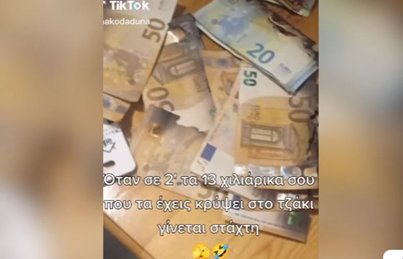 VIDEO/ Fshehu 13 mijë euro në oxhak, burri djeg  pa dashje kursimet e bashkëshortes në dy minuta