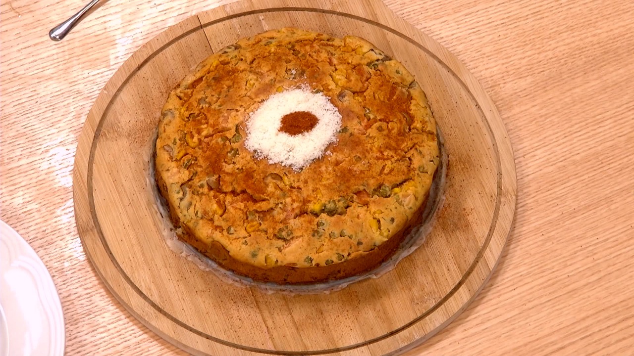 “Tortë e kripur me perime” nga Zonja Florenca