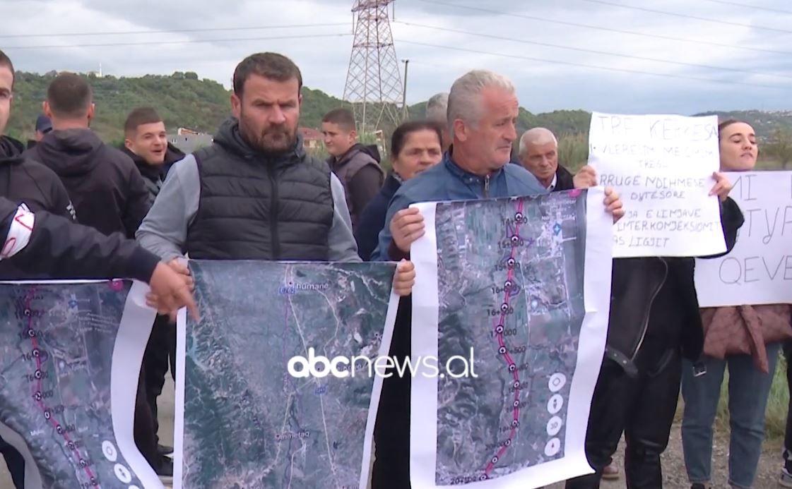 Banorët e Bërxullës në protestë: Po na grabiten pronat
