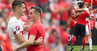 Fitorja ndaj Serbisë, Taulant Xhaka bën urimin e madh për vëllain e tij Granitin