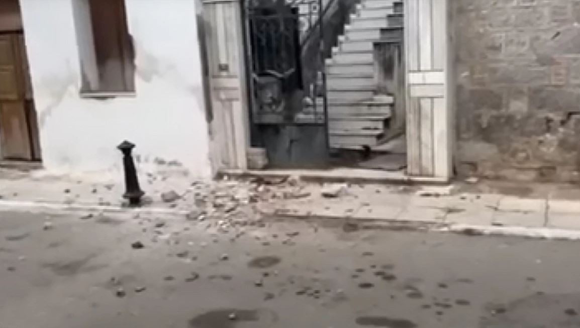 VIDEO/ Tërmeti në Greqi, dalin pamjet e momentit të lëkundjeve